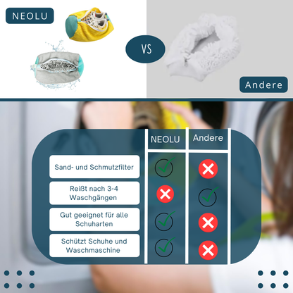 NEOLU - Schuhwaschbeutel